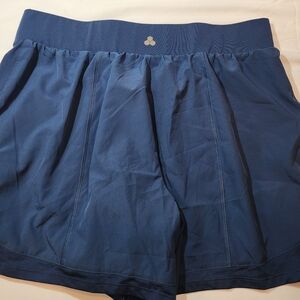 TEK GEAR womens Blue Athletic Shorts Size Large